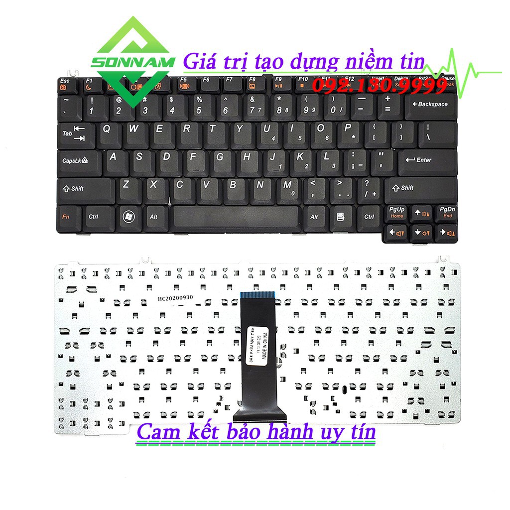 Bàn Phím Lenovo Y410 Y430 G400 G410 G430 G230 G450 G455 G530 U330 Y330 - Bảo Hành Đổi Mới 9 Tháng