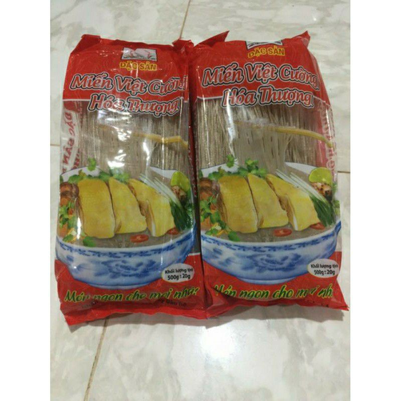 Combo 5 túi miến dong Việt Cường 500g đặc sản Thái Nguyên