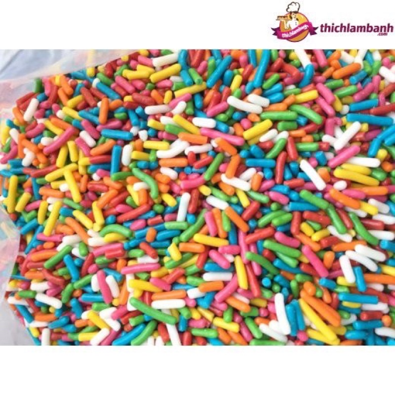 Cốm Màu Trang Trí 100gr