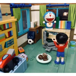 Mô Hình Trang Trí Hình Doraemon Lắp Ráp Dễ Thương