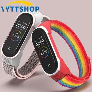 Dây Đeo Nylon + Tpu Cho Đồng Hồ Thông Minh Xiaomi Mi Band 4 / 5