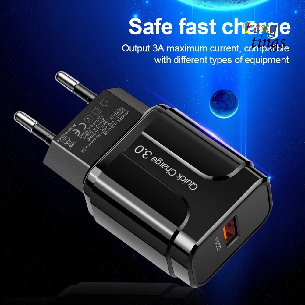 Củ sạc nhanh 18W QC3.0 cho iPhone Huawei