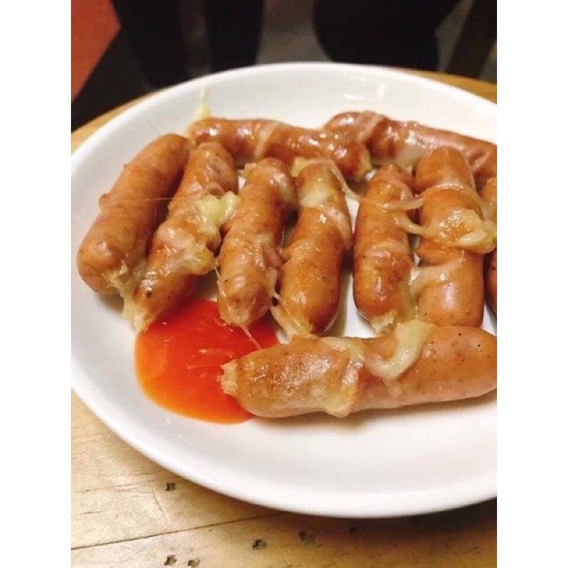 Xúc xích Đức phomai steffi 250gr. CHỈ SHIP HÀ NỘI. Chiên, thả lẩu hoặc nướng. Hàng công ty An Bình Foods. Hương vị Đức
