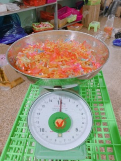 1kg nịt chun buộc tóc ( đen và màu )