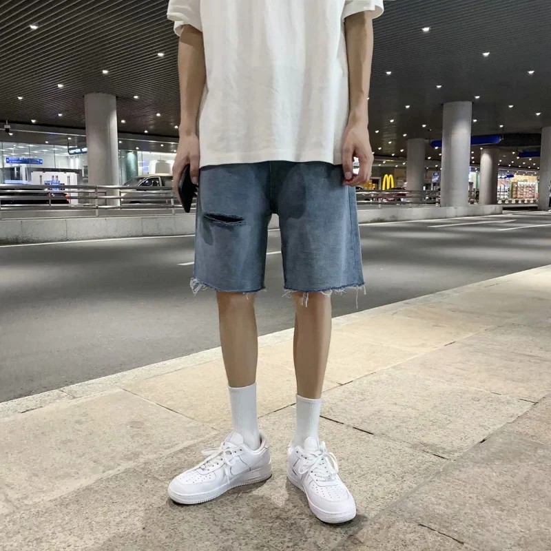 Quần Short Denim Thời Trang Mùa Hè Dành Cho Nam Size S-3Xl | BigBuy360 - bigbuy360.vn