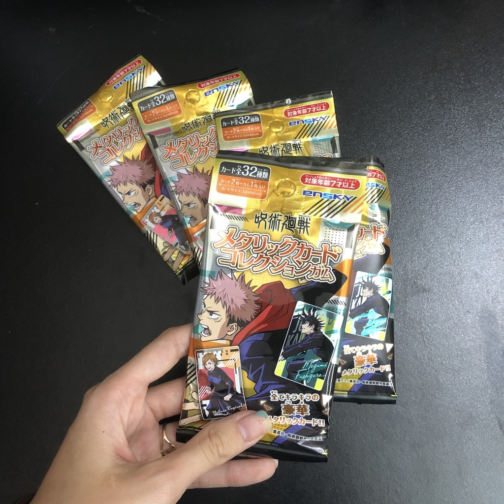 Pack Metal Card Random Jujutsu Kaisen Vol.1