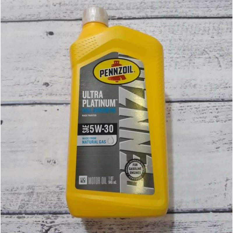 Nhớt tay ga cao cấp Pennzoil Ultra Platinum 5W30