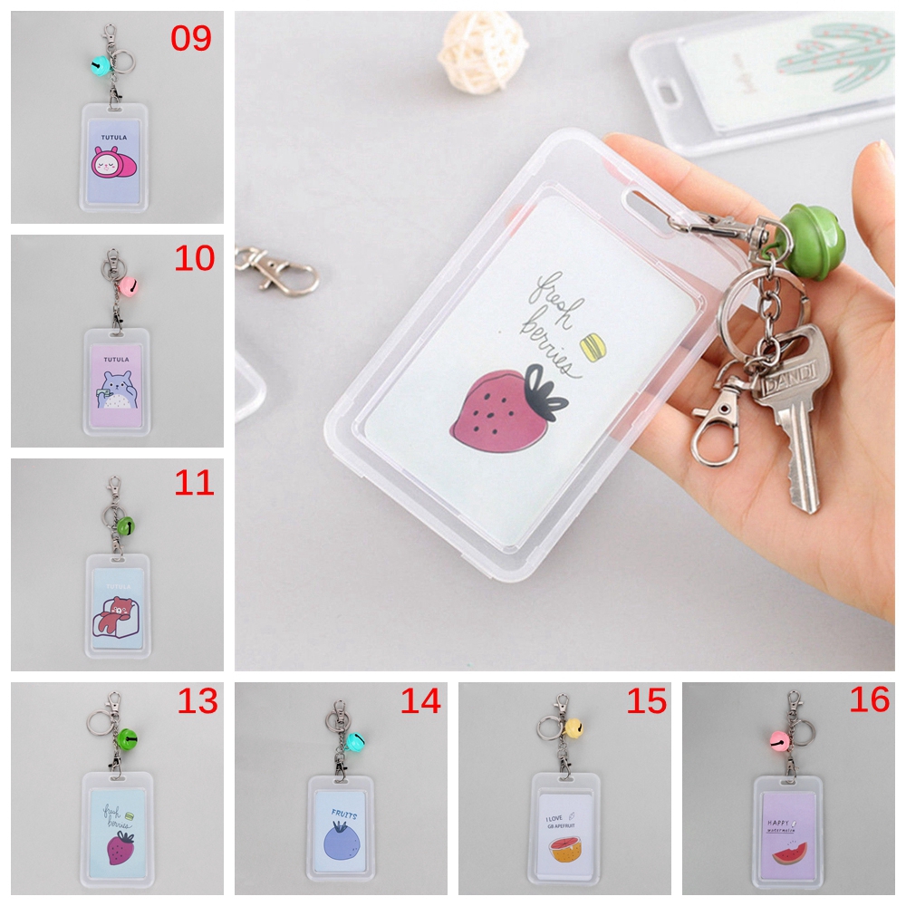 Bao đựng thẻ có móc khóa tiện lợi xinh xắn