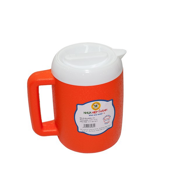 Ca giữ nhiệt foam 1L giữ nhiệt lâu Nhựa Hiệp Thành - Chính Hãng