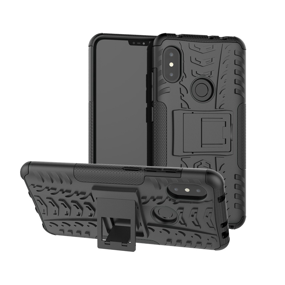 Xiaomi Redmi Note 5 Pro / Note 6 / Note 6 Pro Armor PC+TPU Stand Shockproof Case