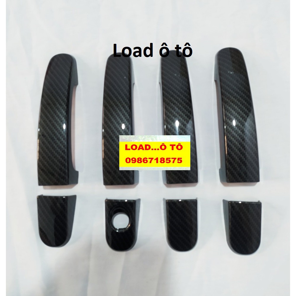Ốp Tay Nắm Cửa Carbon Xe Ford Everest 2018-2021 Cao Cấp Nhất Thị Trường
