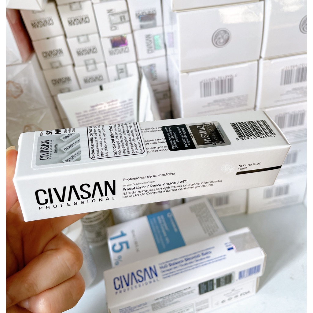 1 tuýp kem siêu phục hồi Mess Civasan 35 ml