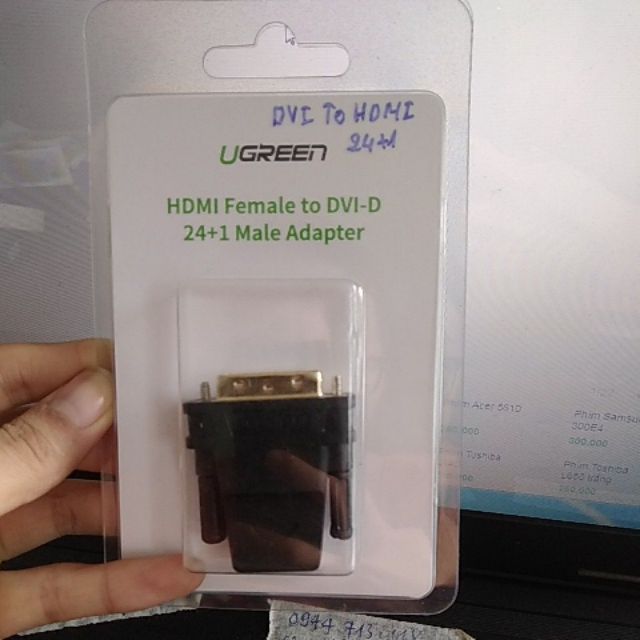 Cáp chuyển DVI to HDMI 24+1