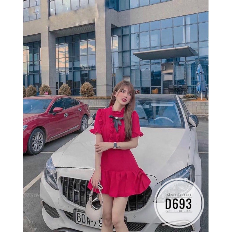 Bigsize Đầm tiểu thư D693