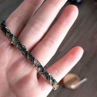 [Whiteline]  Vòng tay Ombre Macrame (có size Chân)