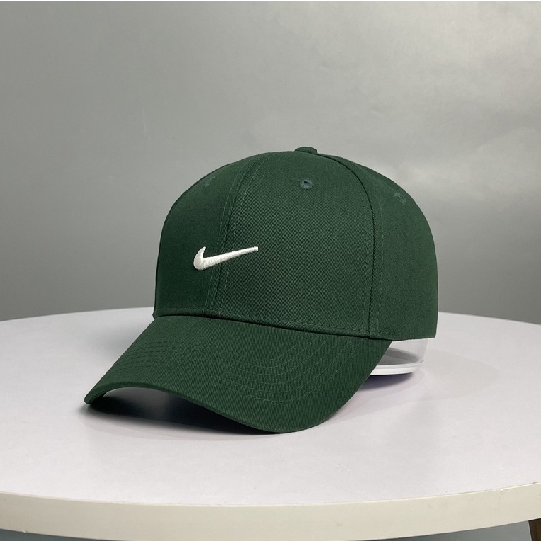 Mũ lưỡi trai, Nón kết xuất khẩu Ni.ke màu đen thêu logo nổi Siêu HOT Freeship, Full Hộp