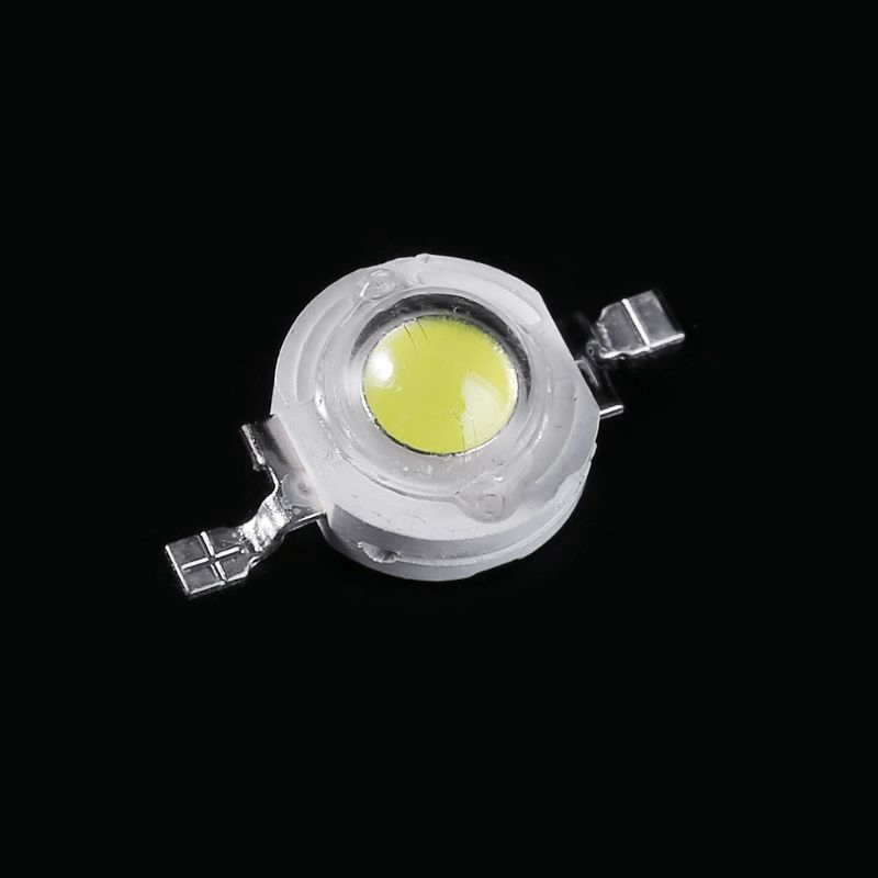 youyo* Công suất cao 1W LED SMD Chip ánh sáng tiết kiệm năng lượng Bóng đèn hạt cho màu trắng tự làm