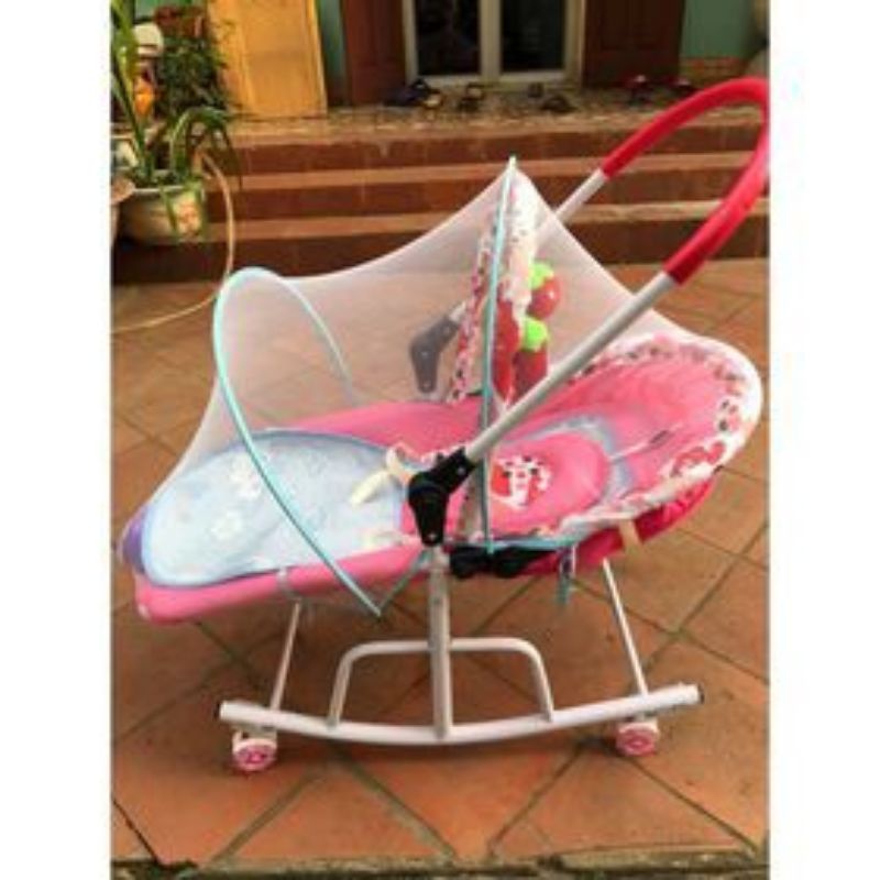 Màn chống muỗi cho bé dùng cho ghế rung, nôi rung