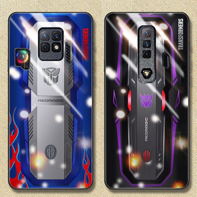 Dành Cho Red Magic 7S Ốp Lưng NX679S 9H Kính Có Khung TPU Mềm Vỏ Điện Thoại Dự Phòng Cho ZTE Nubia R