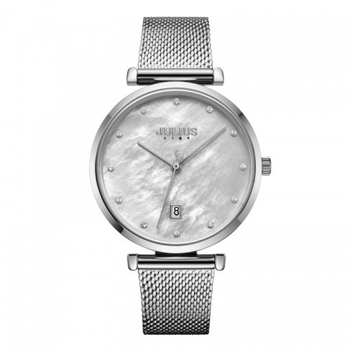 Đồng hồ nữ Julius Star Hàn Quốc JS-003A dây thép