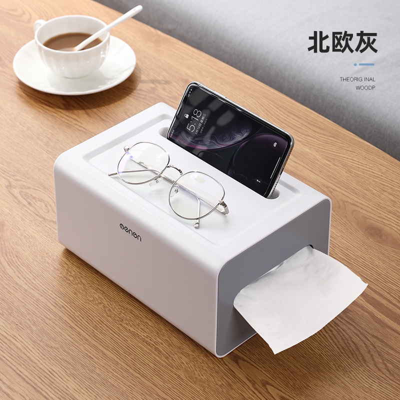 Hộp Đựng Khăn Giấy Đa Năng Thiết Kế Nhỏ Gọn Tiện Dụng Dành Cho Gia Đình