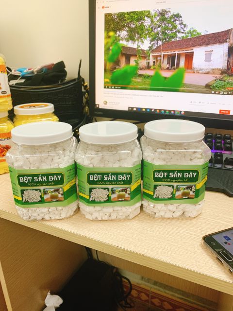 0,5kg Bột Sắn Dây Nguyên Chất 100℅