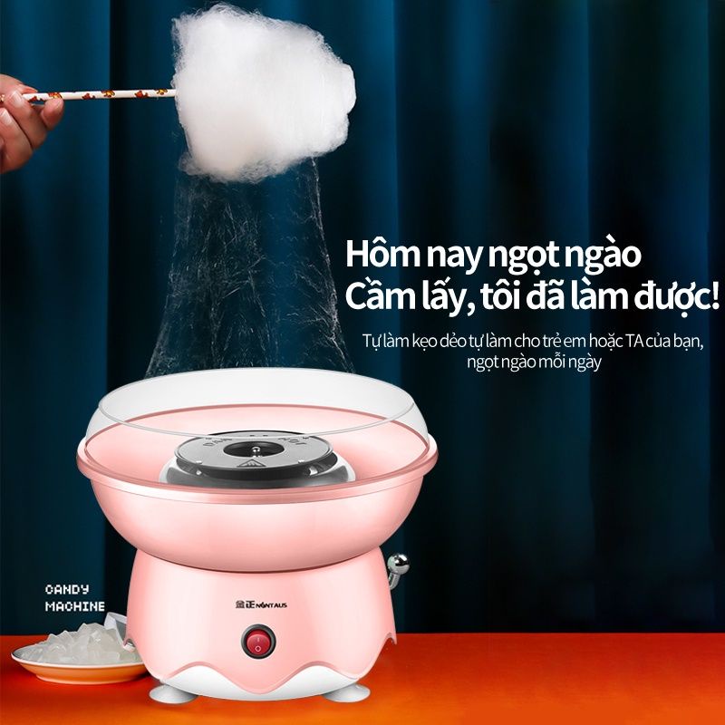 Máy Làm Bông Gòn -CHÍNH HÃNG MINI,TIỆN LỢI,THÔNG MINH