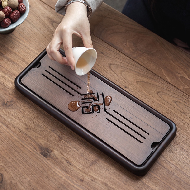 Khay trà tre hun khói hàng cao cấp Đài Loan