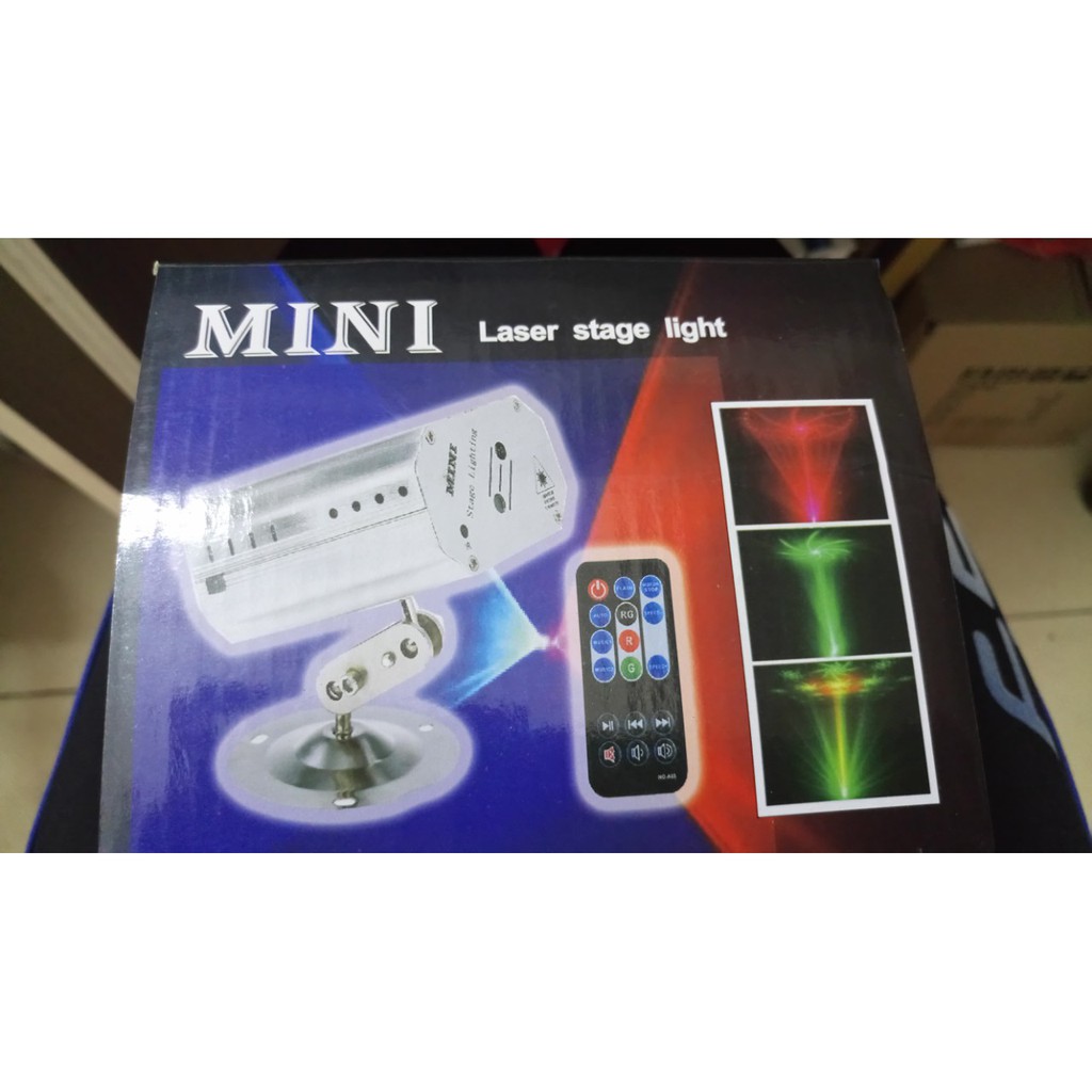 ĐÈN LASER MINI CHIẾU HOA VĂN ĐẸP PHÒNG KARAOKE