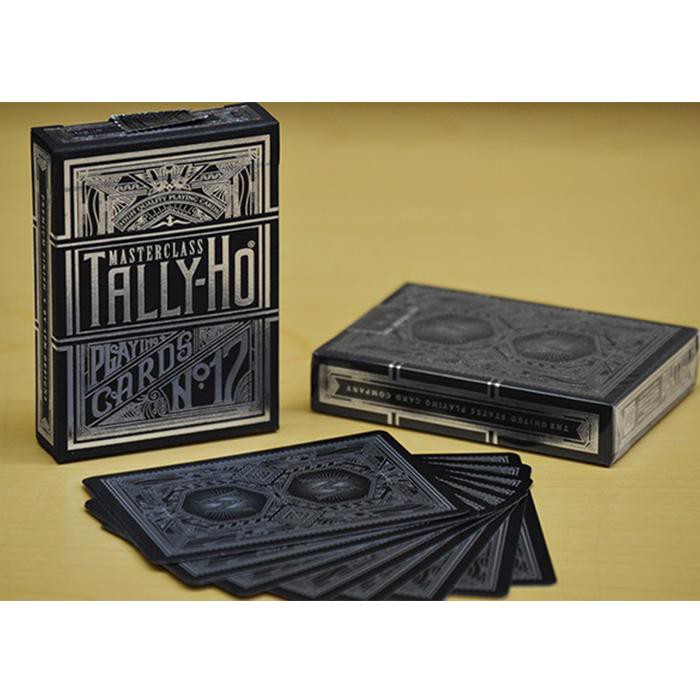 Tally-Ho Masterclass (Black) Playing Cards