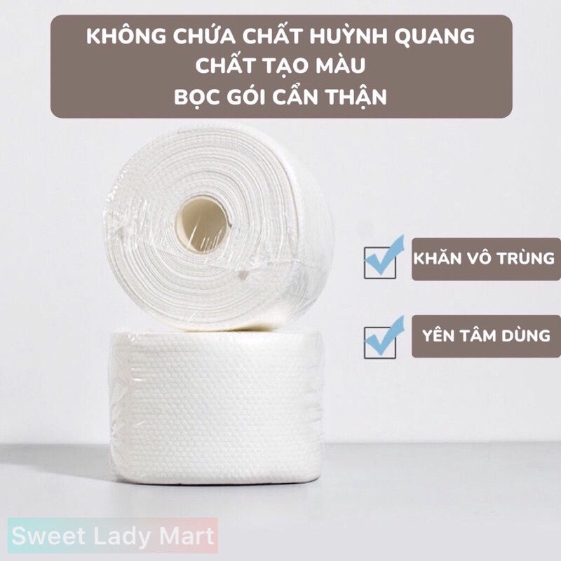 Khăn Mặt Khô Animerry Chính Hãng Khăn Giấy Lau Đa Năng Dùng 1 Lần Lau Khô Lau Ướt