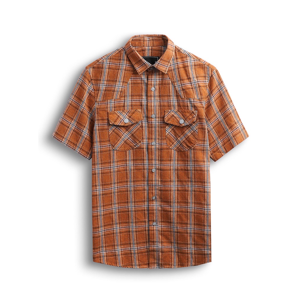 Áo Sơ Mi Nam , INF 21 Caro 4M , Chất vải Cotton Thoải Mái, SM005765, SOMEHOW