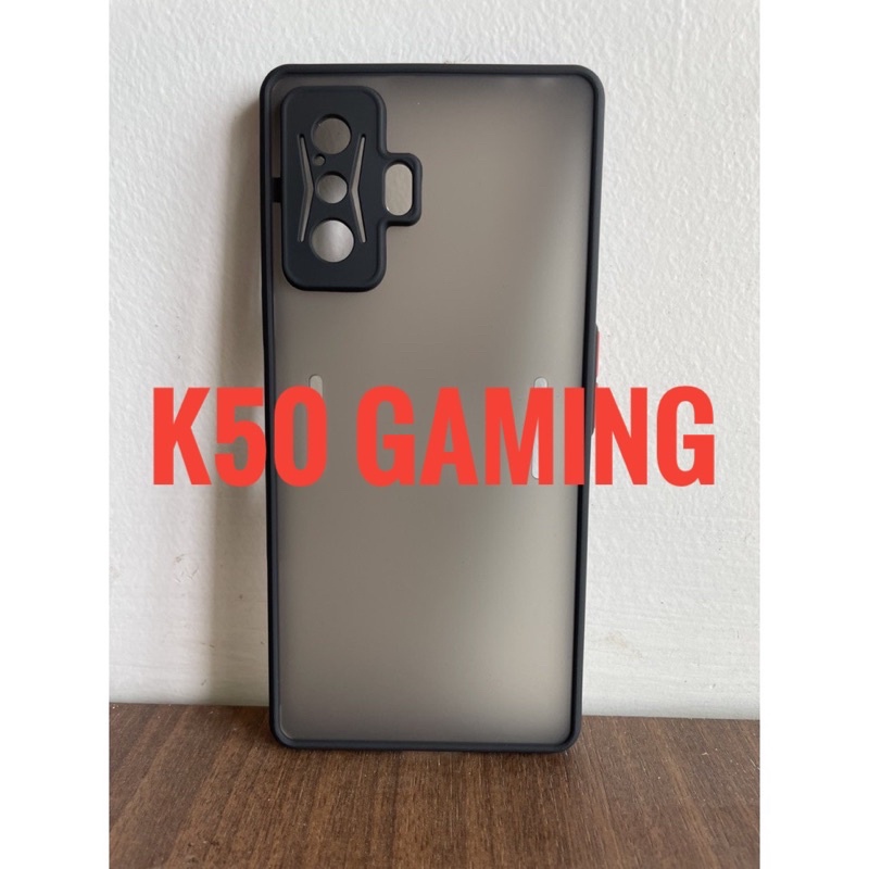 Ốp lưng nhám cho Xiaomi Redmi K50 Gaming Edition viền dẻo, lưng chống bán vân tay