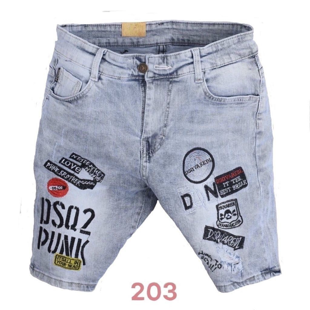 Quần Shot Nam QUẦNSHORT JEAN NAM Quần Short Nam Cao Cấp Quần Short Jeans Nam Rách kiểu Hàn 10 two