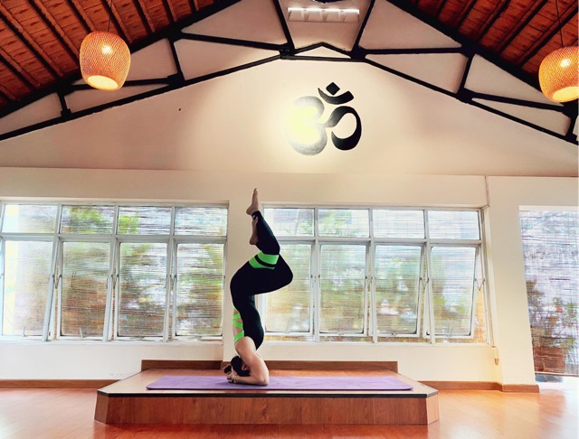 Bộ liền tập gym yoga