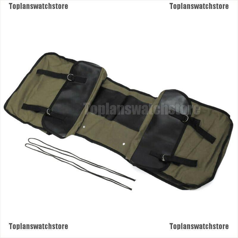 [TOPL] Túi Vải Canvas Chống Thấm Nước Gắn Yên Xe Mô Tô Du Lịch