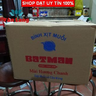 Bình xịt muỗi - xịt côn trùng Batman chính hãng, chai to 600ml - Hàng Chính Hãng