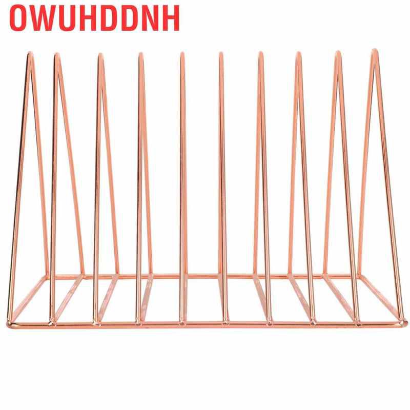 Giá Sách Để Bàn Hình Tam Giác Màu Vàng Hồng