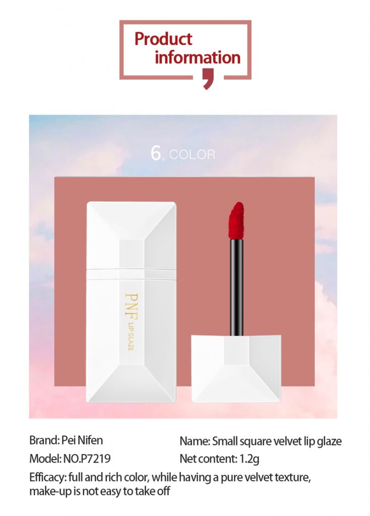 (Hàng Mới Về) Son Môi Kết Cấu Nhung Lì Chống Thấm Nước Và Mồ Hôi | BigBuy360 - bigbuy360.vn