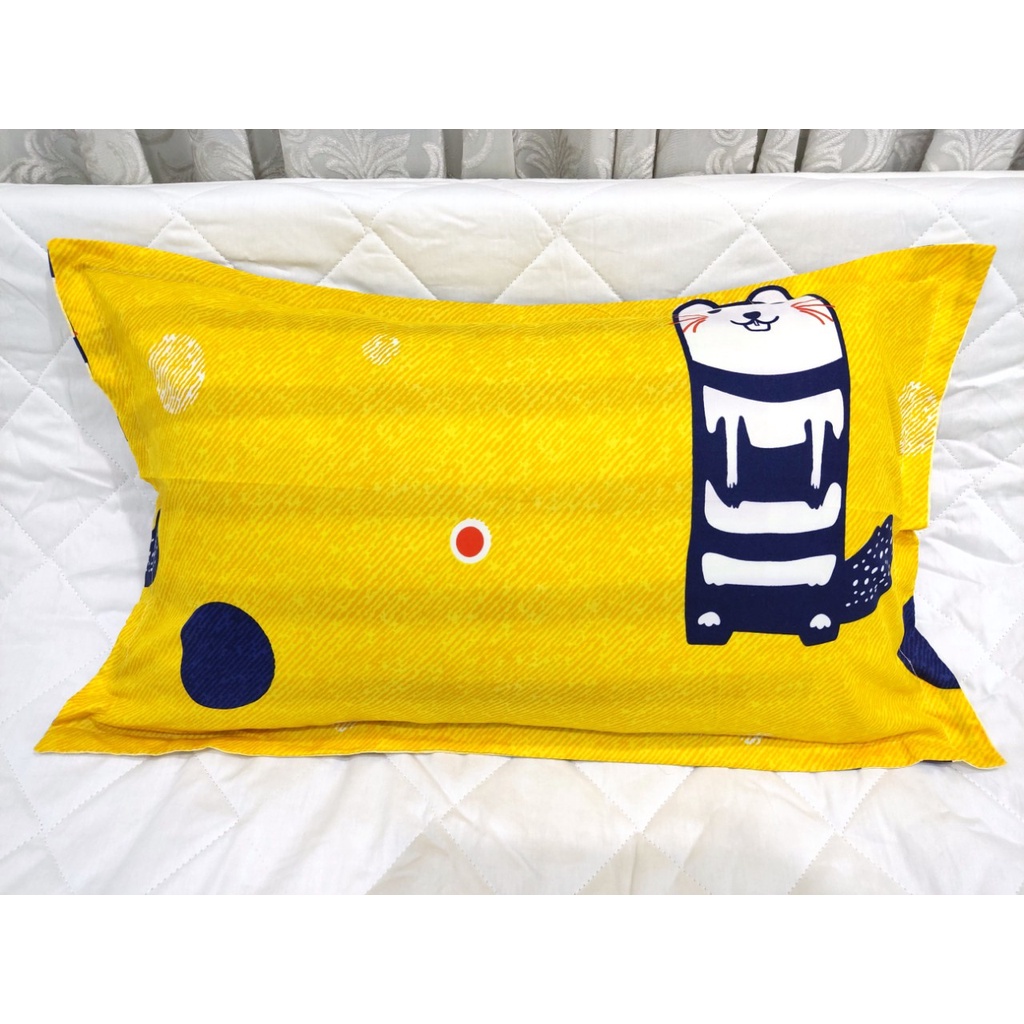 (Xả hàng-Đồng giá) Vỏ gối nằm giá rẻ đẹp Cotton Poly, Cotton Đũi, Cotton Tici 46x65cm (Được chọn mẫu)