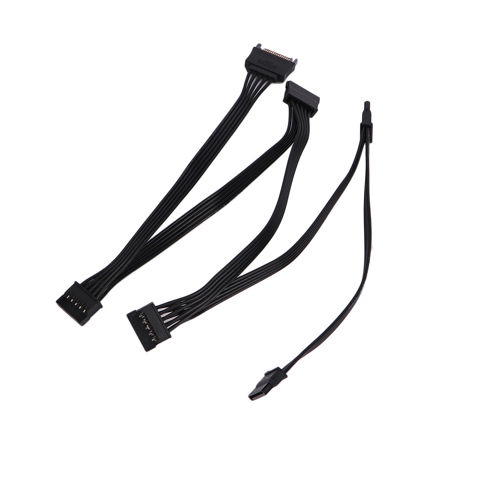 Dây Cáp Chia Nguồn 1 Sang 5 Sata 1 Đầu Cắm Sang Đầu Cắm Sata Chuyên Dụng Cho Ổ Cứng