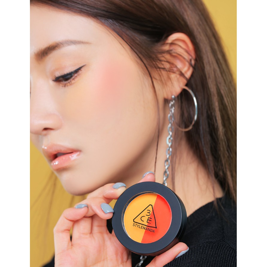 Phấn Má 3CE Duo Color Face Blush [ Chính Hãng]