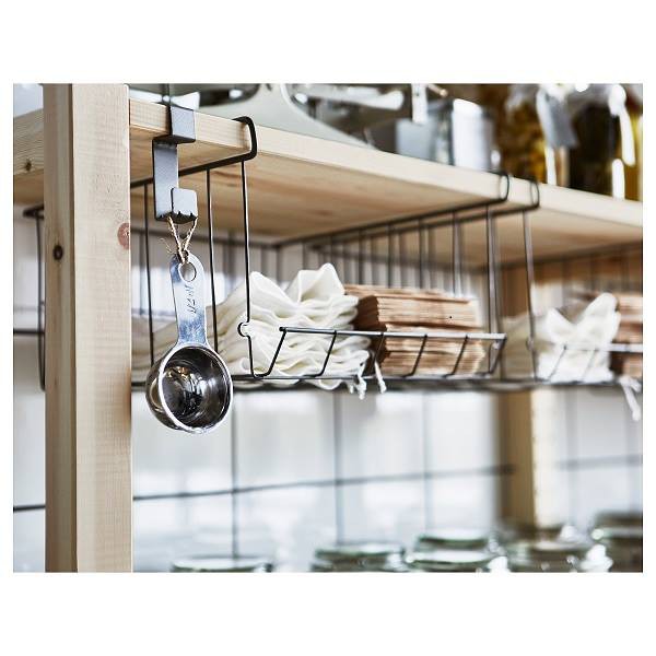 Giỏ cài móc thành đợt tủ, cạnh tủ Observator IKEA