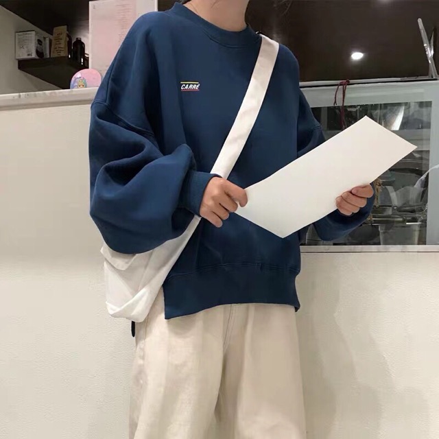 Áo sweater nữ nỉ ulzzang korea | BigBuy360 - bigbuy360.vn