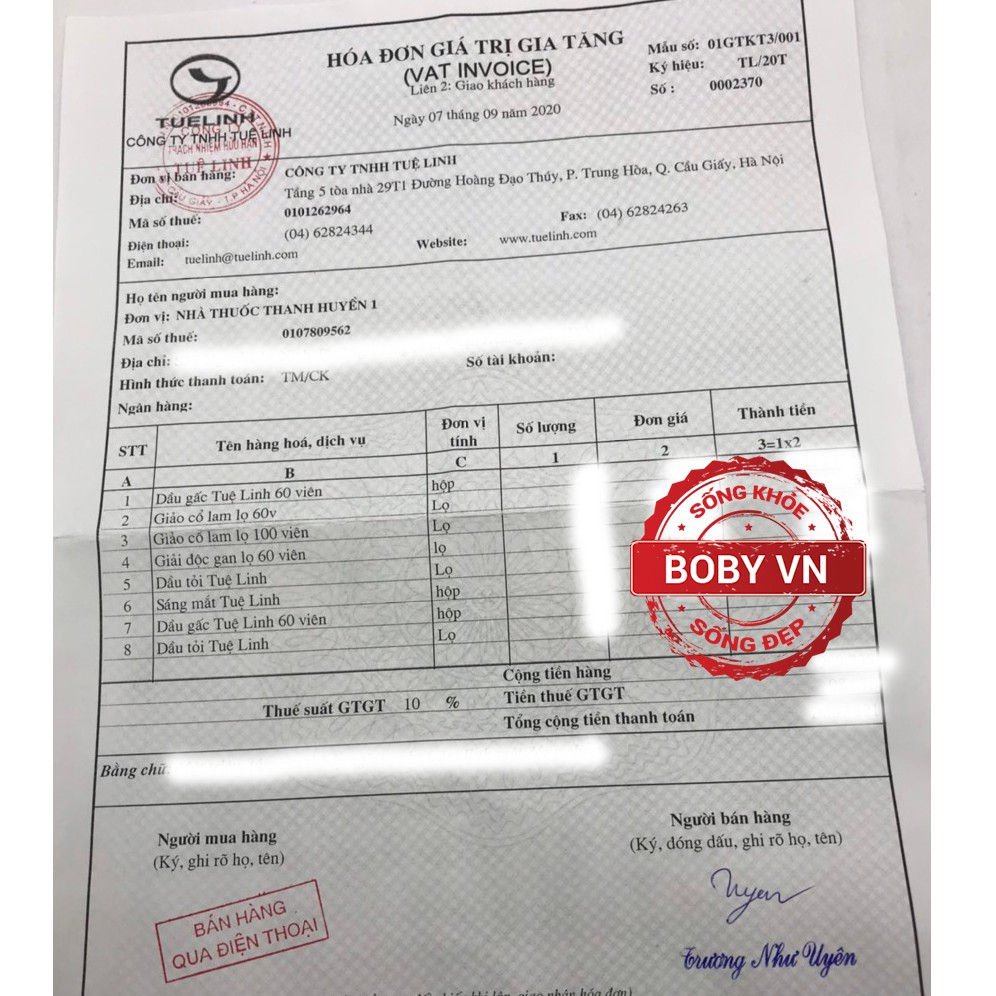 Giải độc gan Tuệ Linh - Chính hãng - Hộp 60 viên
