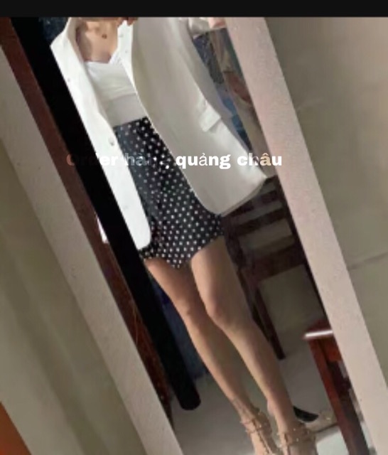 ORDER -Áo blazer trắng dài tay hàng Quảng châu | BigBuy360 - bigbuy360.vn