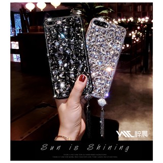 Ốp Điện Thoại Đính Đá Lấp Lánh Kiểu Nhật Hàn Cho Iphone Xs Max