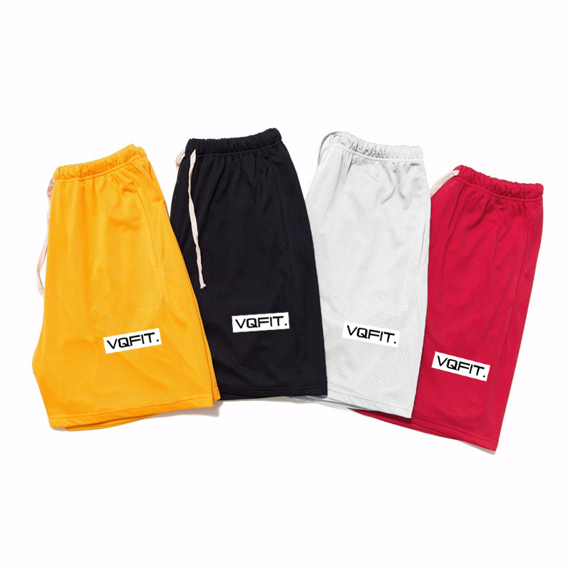 Quần short lưới thoáng khí khô nhanh dáng rộng thời trang thích hợp tập thể thao chạy bộ dành cho nam