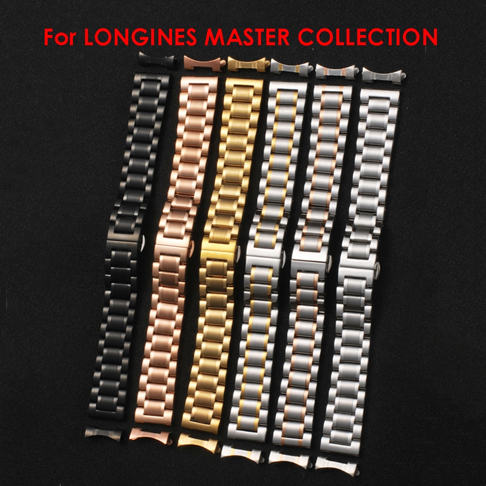 Dây Đeo Đồng Hồ Bằng Thép Không Gỉ 18mm 20mm 22mm 16mm