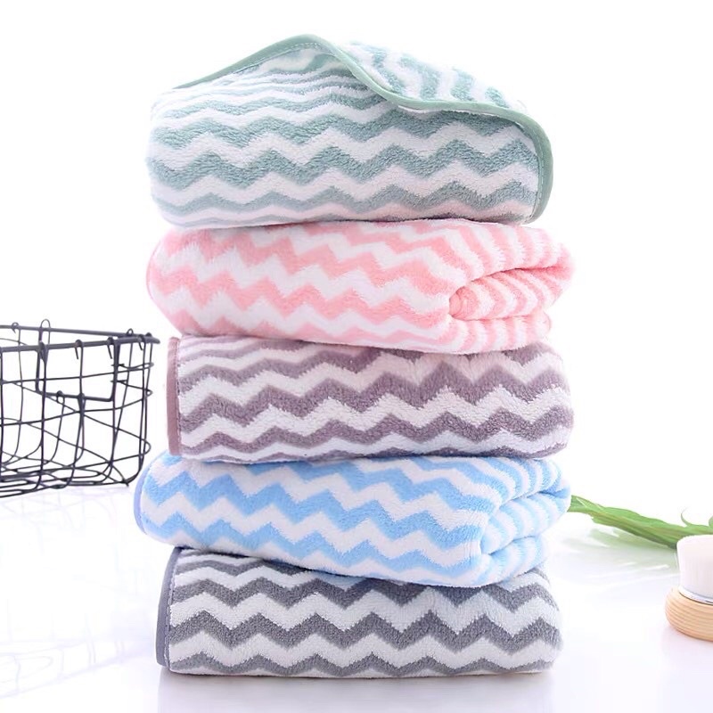 SALE!!! Khăn Mặt Lông Cừu Xuất Hàn Kẻ Ca Rô